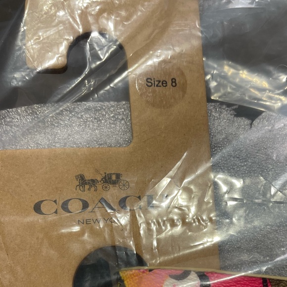 Coach Uli Sport Slide in Vintage Rose Print - Picture 4 of 6